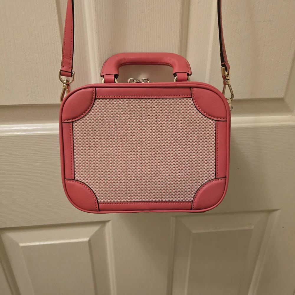 Kate Spade Pink Structured Crossbody (Trunk-Inspired) - Picture 3 of 8